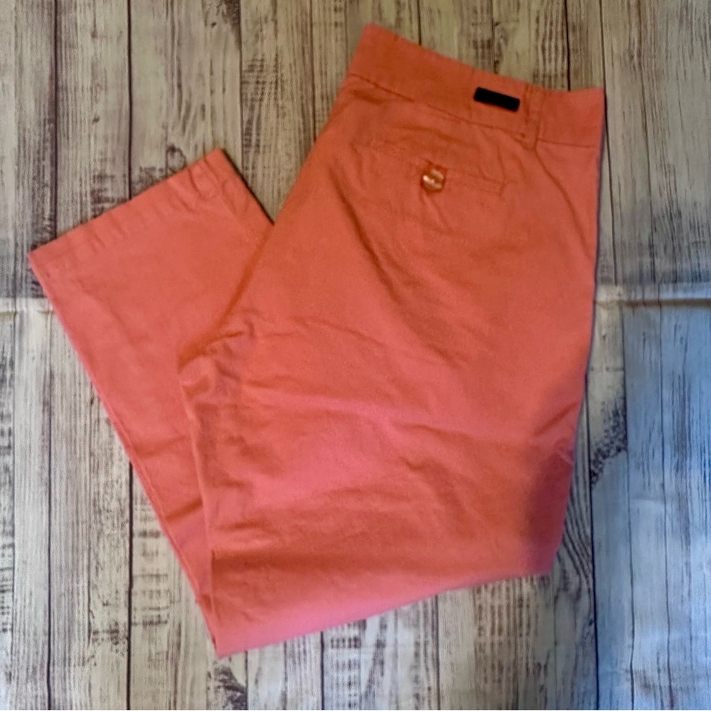 Kut From Kloth Coral Capri Chinos Size 12